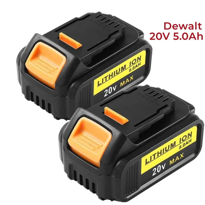 20V 5.0Ah Batteria Di Ricambio Per Dewalt Dcb205 Dcb204 Dcb200 Dcb201 Dcb185 Dcb183 Dcb182 Dcb181 Dcg Dcs Serie Utensili Elettrici