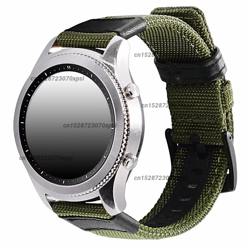 Bracciale In Nylon Da 22Mm Per Cinturino Amazfit Gtr 47Mm Per Huami Amazfit Gtr2 / Gtr 2E / Gtr 3 / Gtr 3 Pro / Gtr 4 Cinturino Smartwatch