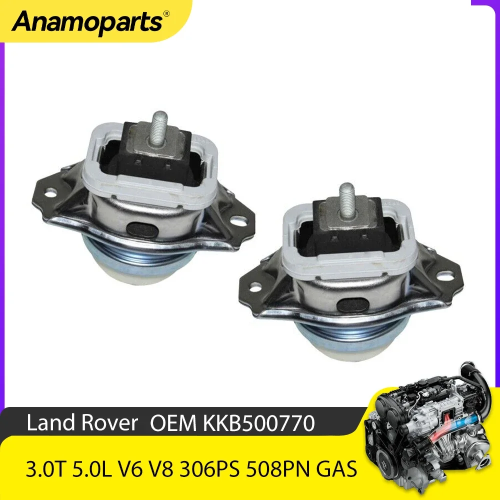 Parte Del Motore Anteriore Sinistro Destro Trans Motor Mount Set Fit 3.0 5.0 L T Gas 306Ps 508Pn V6 V8 Per 10-16 Land Rover Discovery Iv L319