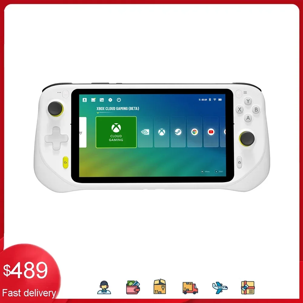 Console Di Gioco Portatile Portatile Logitech G Cloud Touchscreen Da 7 Pollici 1080P Con Google Play Xbox Cloud Gaming