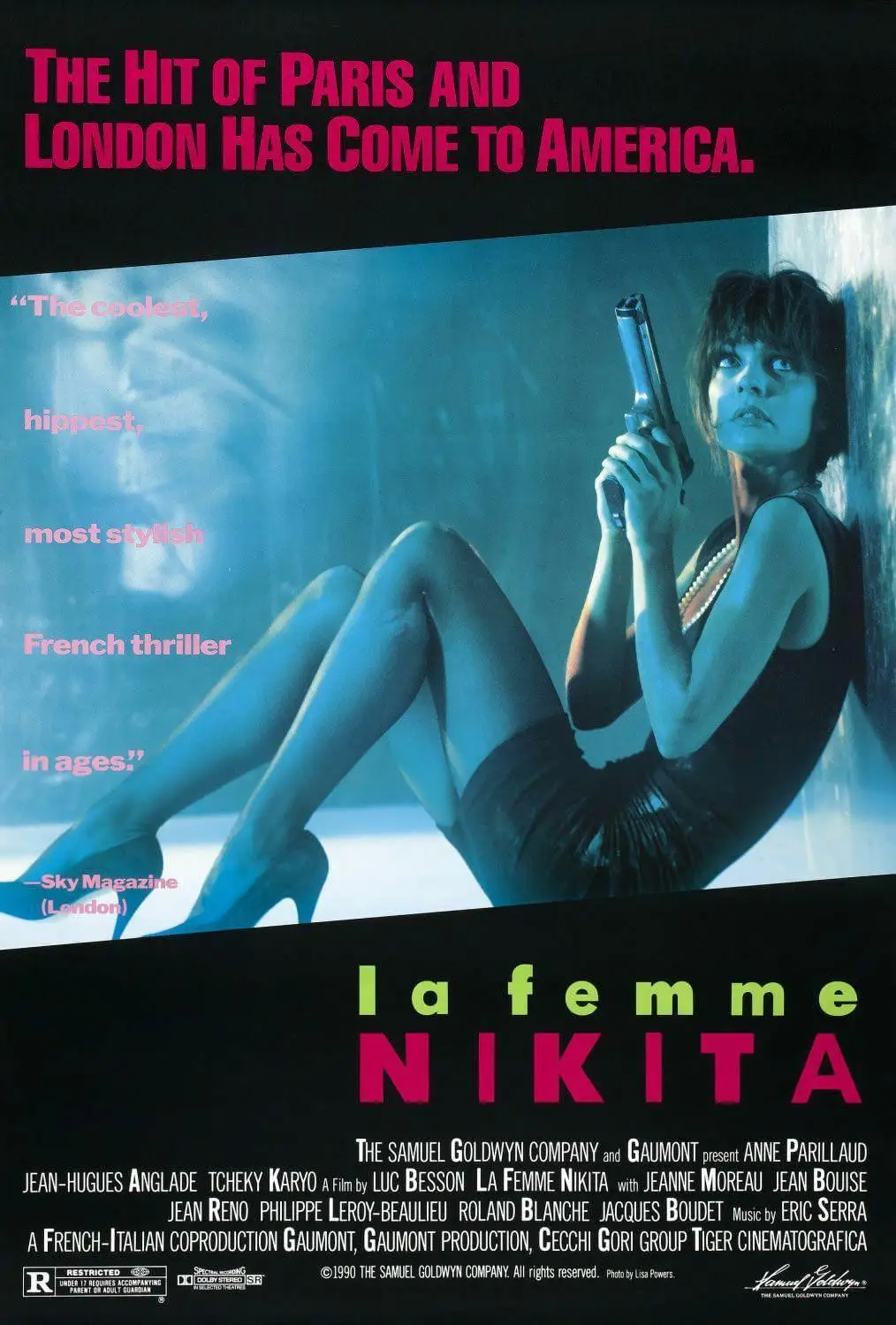 La Femme Nikita Movie Art Film Print Silk Poster Home Wall Decor 24X36 Pollici