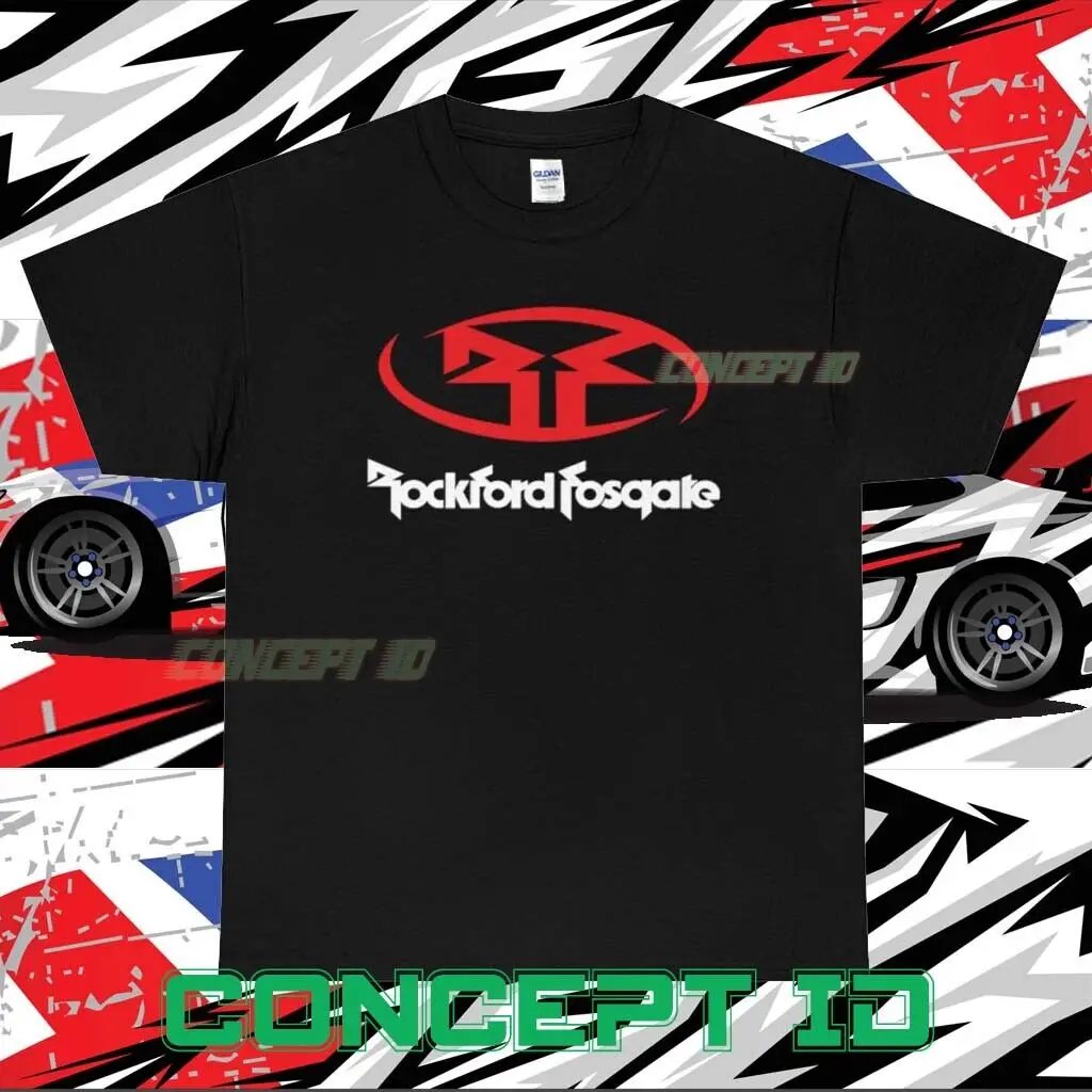 Nuova Camicia Rockford Fosgate Logo Manufacturing Company T-Shirt Unisex Vendita!!