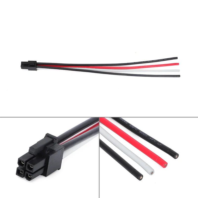Cablaggio Uscita Altoparlante Amplificatore Posteriore 4 Pin Per Rockford Fosgate Pbr300X4 T400X4Ad 21Cm