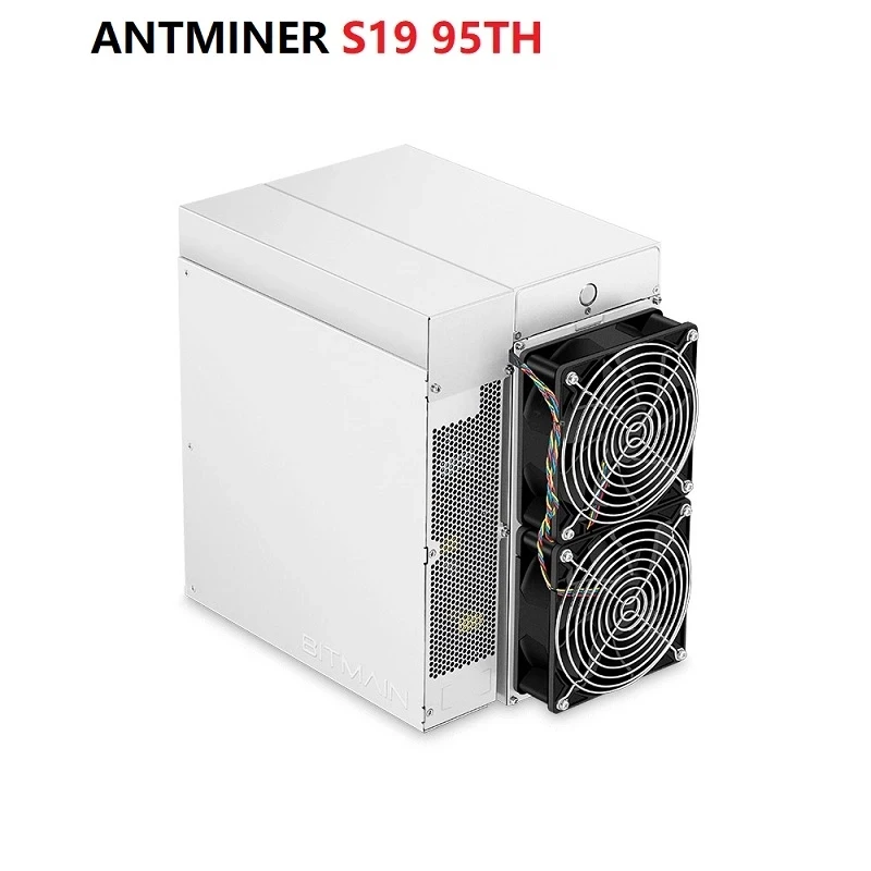 Usato Bitmain Antminer S19 95Th 3250W Bitcoin Miner Con Alimentatore Incluso