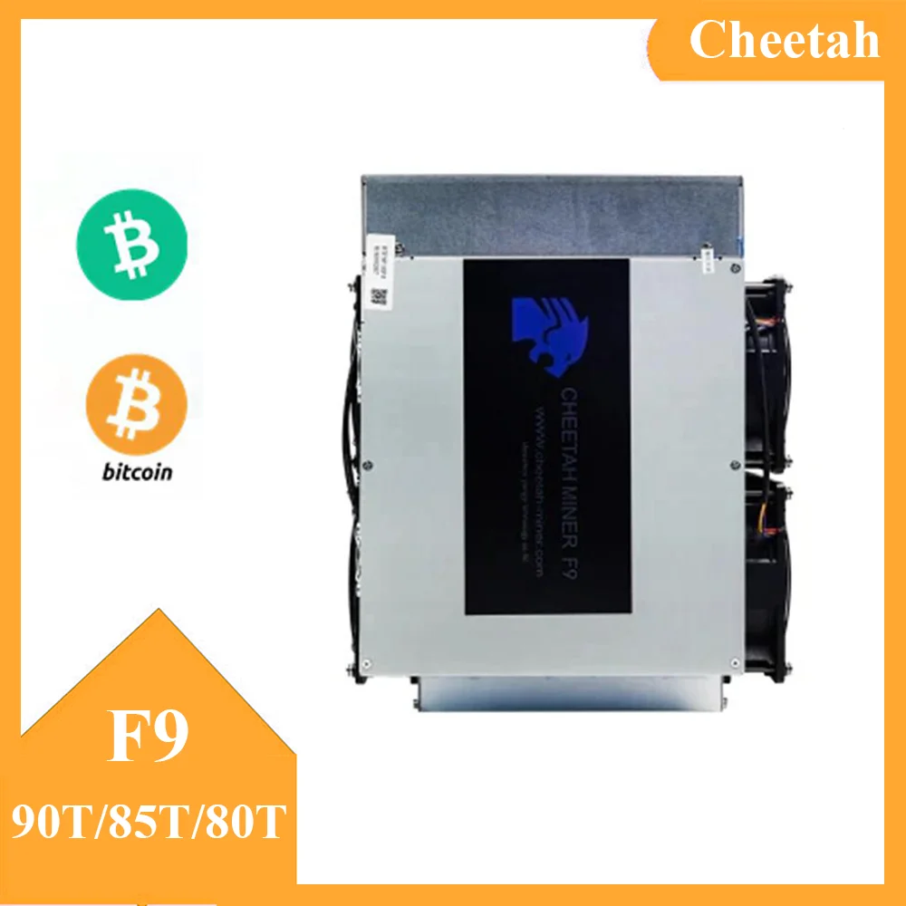 Cheetah F9 90T 3420W Asic Miner Per Bitcoin 90T 80T 85T Profit Btc Miner