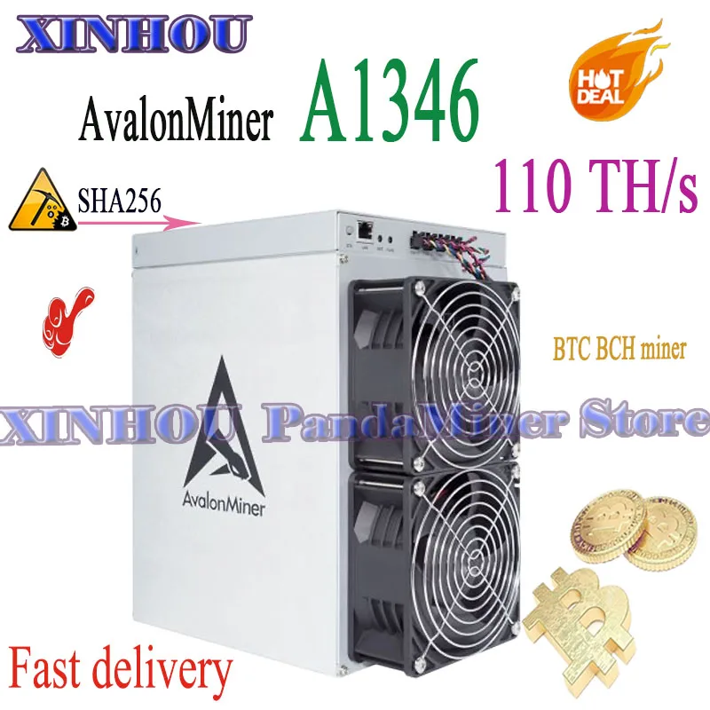 Avalon Miner A1346 107T 110T 113T Bitcoin Asic Miner Migliore Di Avalonminer A1326 A1166 A1266 A1246 Whatsminer M50 M31 + S19Kpro