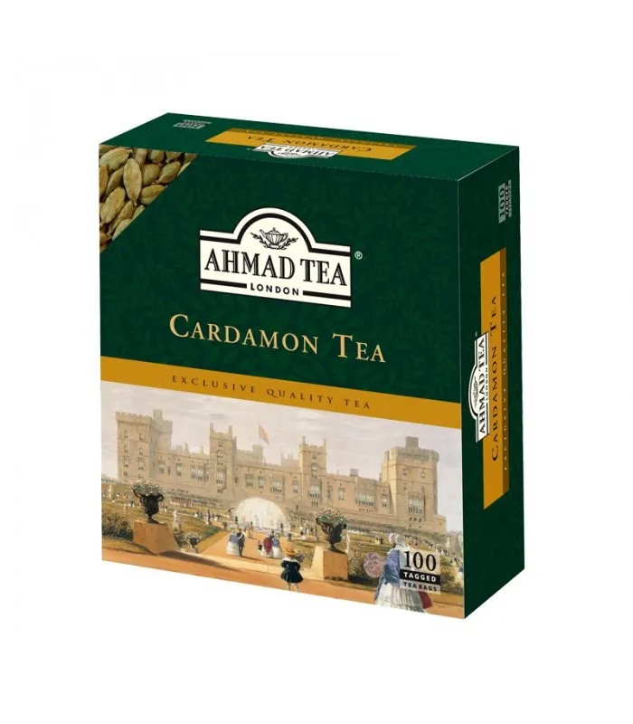 Cardamomo Di Ceylon Tea - Tè Borse - Ahmad Tè Londra - 100 - 200Gr
