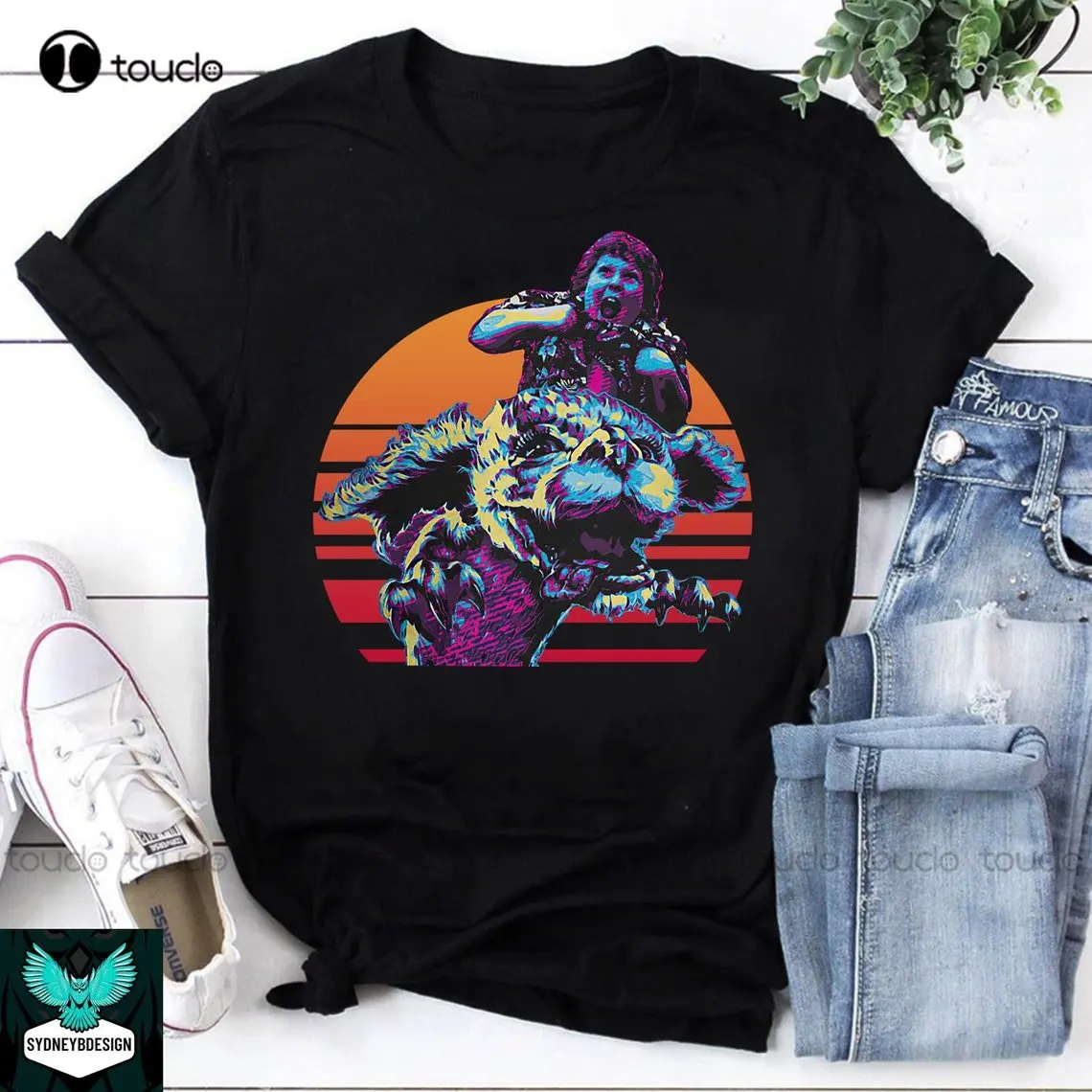 The Goonies And Falkor Neverending Story T-Shirt Vintage Neverending Story Shirt Never Ending Story Shirt Regalo Personalizzato Xs-5Xl