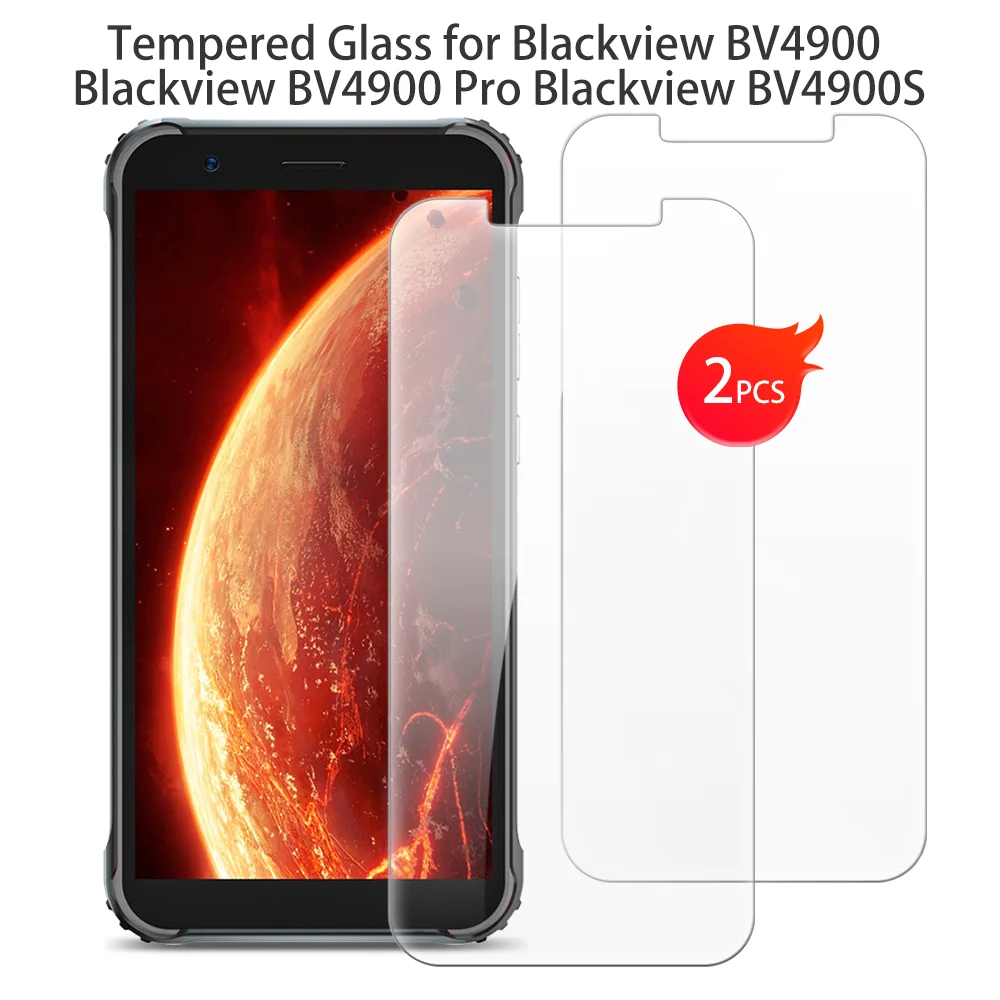 For Blackview Bv4900 Tempered Glass Protective On Blackview Bv4900 Pro Blackview Bv4900S Screen Protector Smart Phone Cover Film