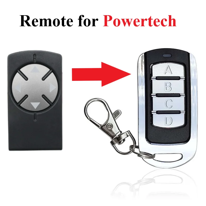 Compatibile Con Powertech Pr2 Pr-2 433 Mhz Telecomando Rolling Code 4 Canali Powertech Trasmitter