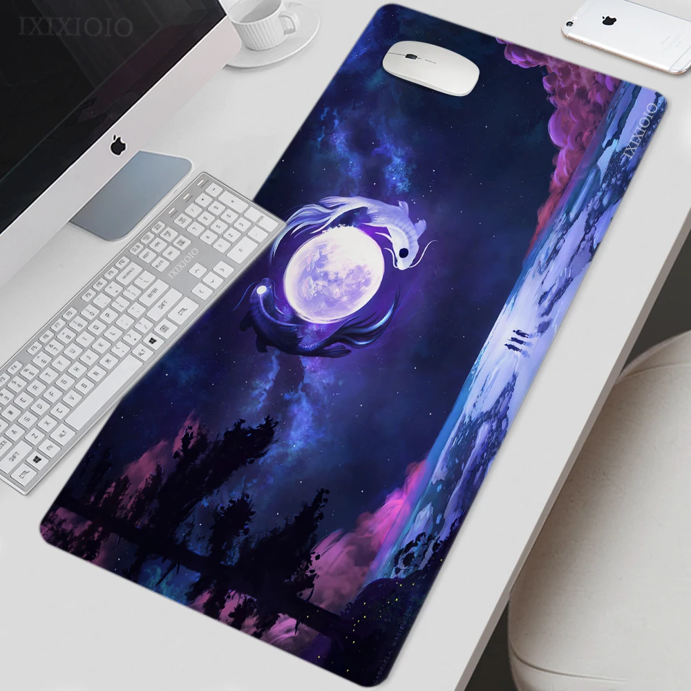 Tappetino Per Mouse Gaming China Gossip Art Fish Xl Home New Mousepad Xxl Tappetino Per Tastiera Tappeto Antiscivolo Accessori Per Ufficio Per Ufficio
