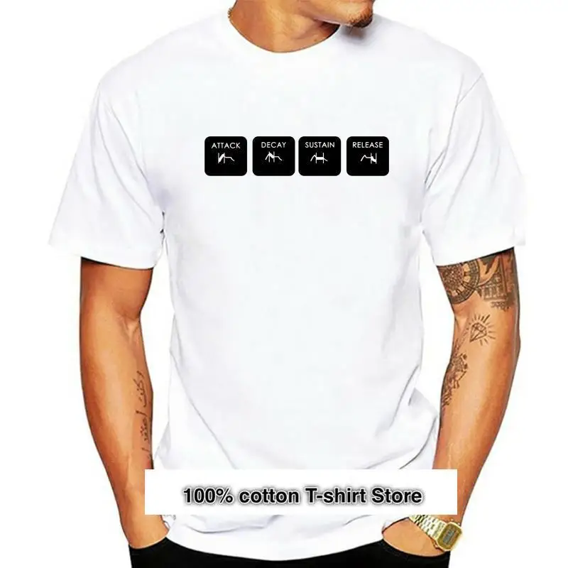 Camiseta De Adsr Para Hombre, Camisa 2020 De Algodon, Sintetizador Moog Roland, Productor De Mula Abeton, Novedad De 100%