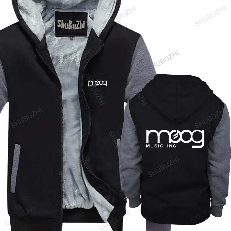 Giacca Invernale Uomo Felpe Con Cappuccio Moog Sintetizzatore Synth Studio Tastiera Musicista ** Vari Colori * Cappotto Caldo Uomo Felpa Shubuzhi