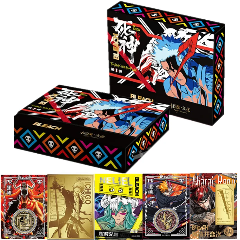 Nuovo Originale Bleach Japan Anime Battle Card Collection Cartas Games Card For Children Birthday Gift Carte Juego De Cartas