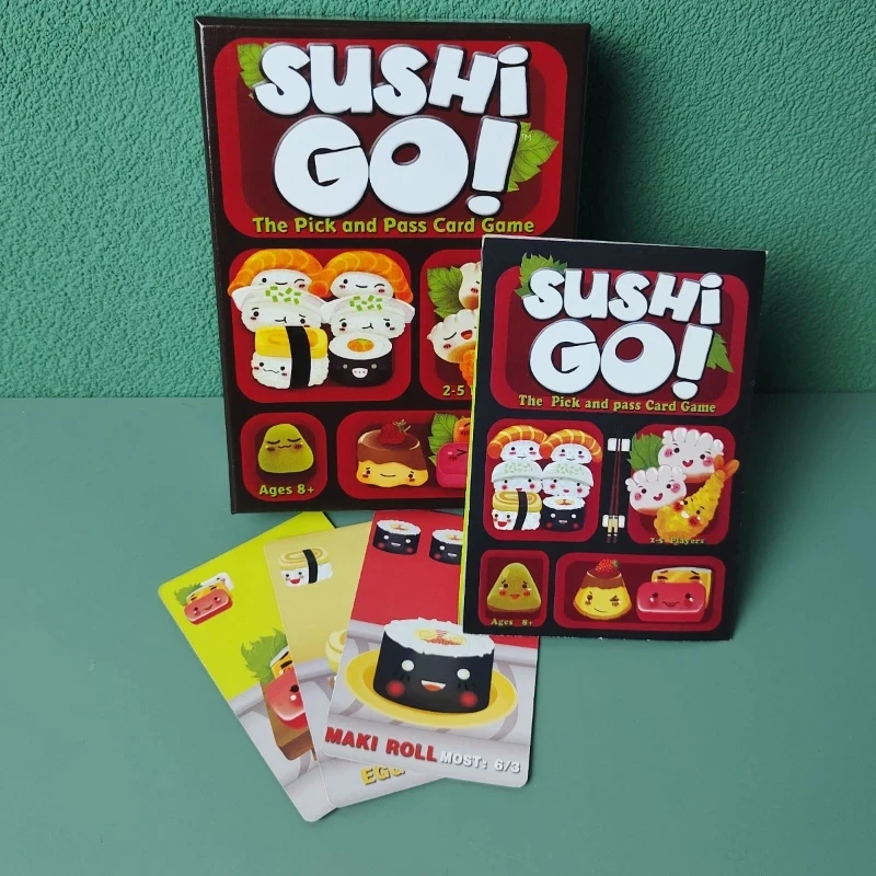 Sushi Go-Le Jeu De Cartes Pick And Pass, Un Jeu De Cartes Adattatore Deviante Aux Enfants Et Aux Adultes