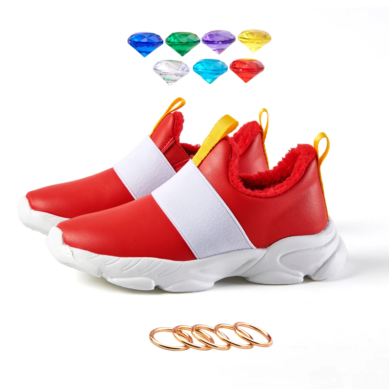 Sonic Shoes Winter For Boy Kids Go Fast Sonic Zapatillas Sonic Red Sonic Shoes For Kids Boys Girls Cartoon Anime Sonic Shoes