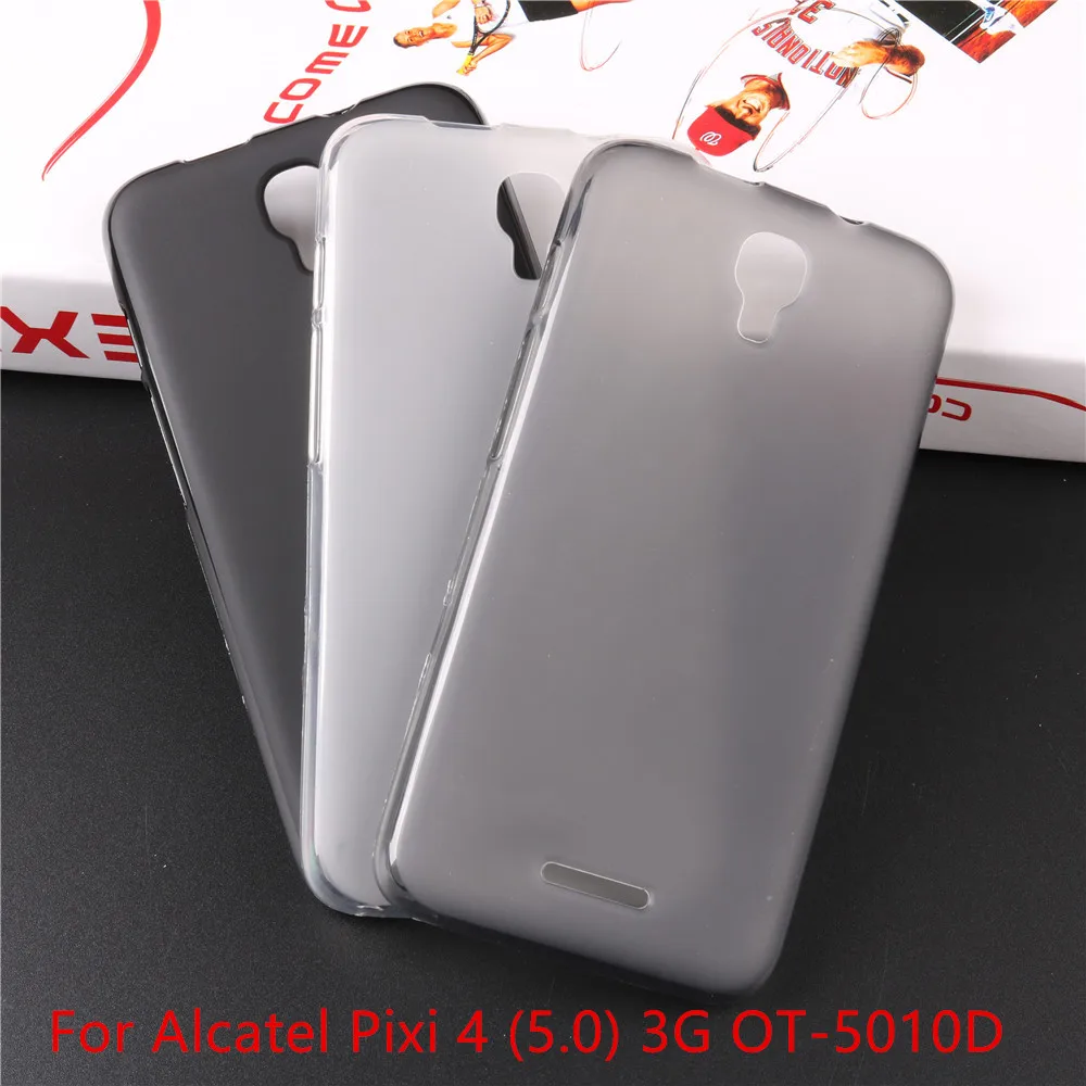 Per Alcatel Pixi Pixi 4 Pixel Power Custodia Morbida In Tpu Da 5.0 Pollici Custodia In Silicone Custodia Antiscivolo Per Budino Per Alcatel Pop 3 4 Pl