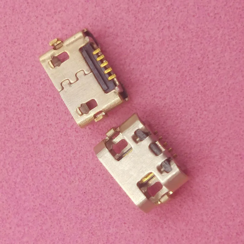 100 Pz Caricabatterie Ricarica Porta Usb Spina Connettore Dock Per Alcatel 3V 5099 5099Y Pixi 3 Pixi3 Ot 5065 5042 Pop 2 Ot-5042 5065A