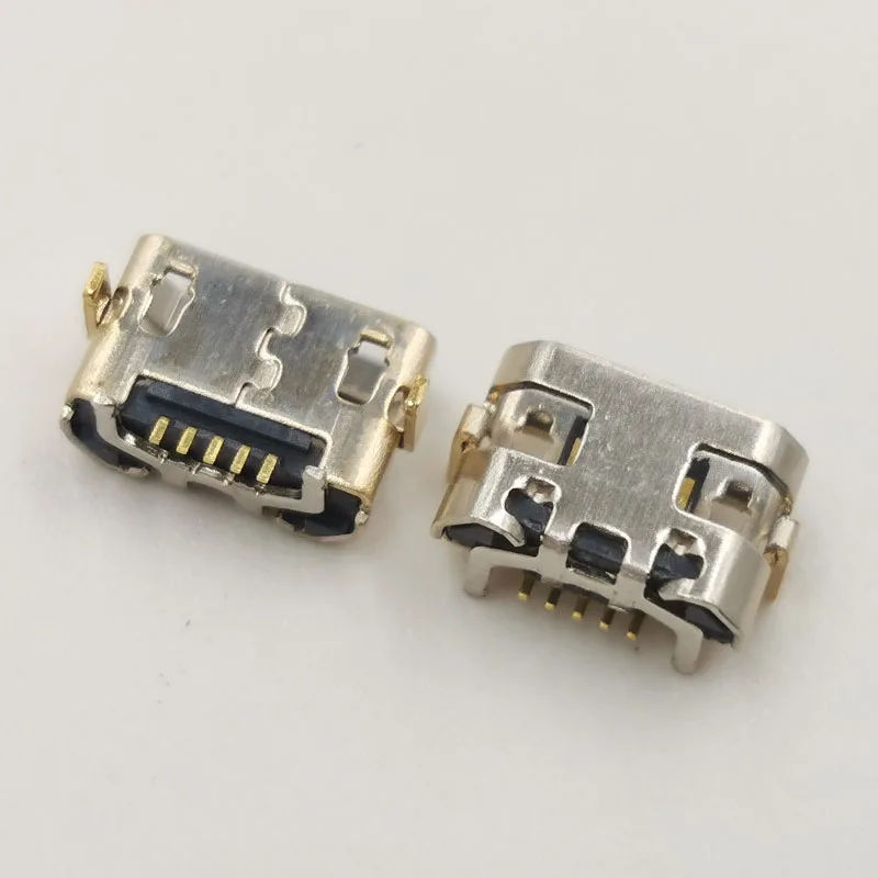Connettore Dock Porta Di Ricarica Caricabatterie Usb 50-100Pcs Per Alcatel Ot 5065 5042 Pop 2 Ot-5042 5065A 3V 5099 5099Y Pixi 3 Pixi3 Plug