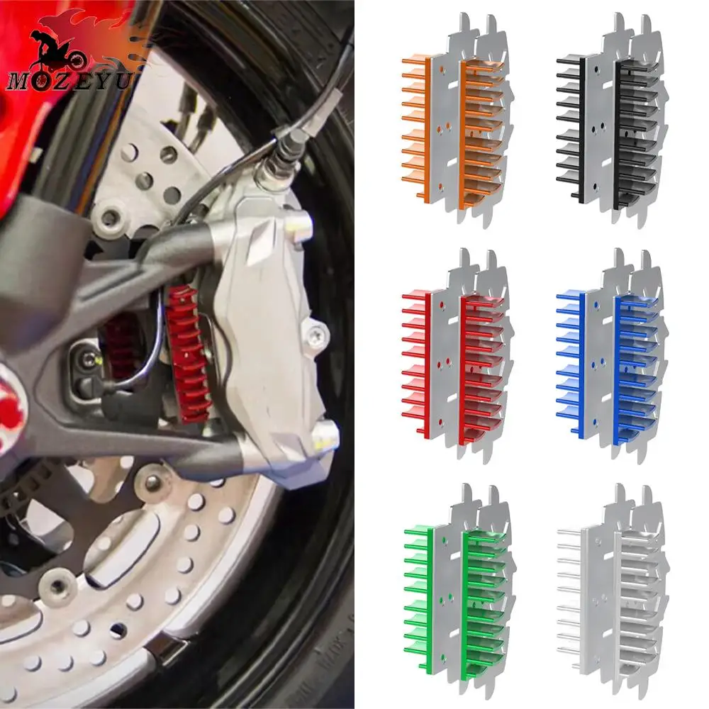 Radiatore Piastra Freno Per Ducati Superbike 848 Evo Usa Corse Se 848 850 2011 2012 2013 Parti Del Dissipatore Di Calore Pinza Freno Moto
