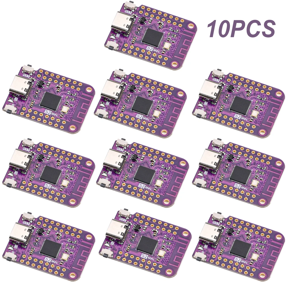 10 Pz/5 Pz/1 Pz Esp32 S2 Mini Scheda Wifi Basata Esp32-S2Fn4R2 Esp32-S2 4Mb Flash Type-C Connect Compatibile Con Micropyone