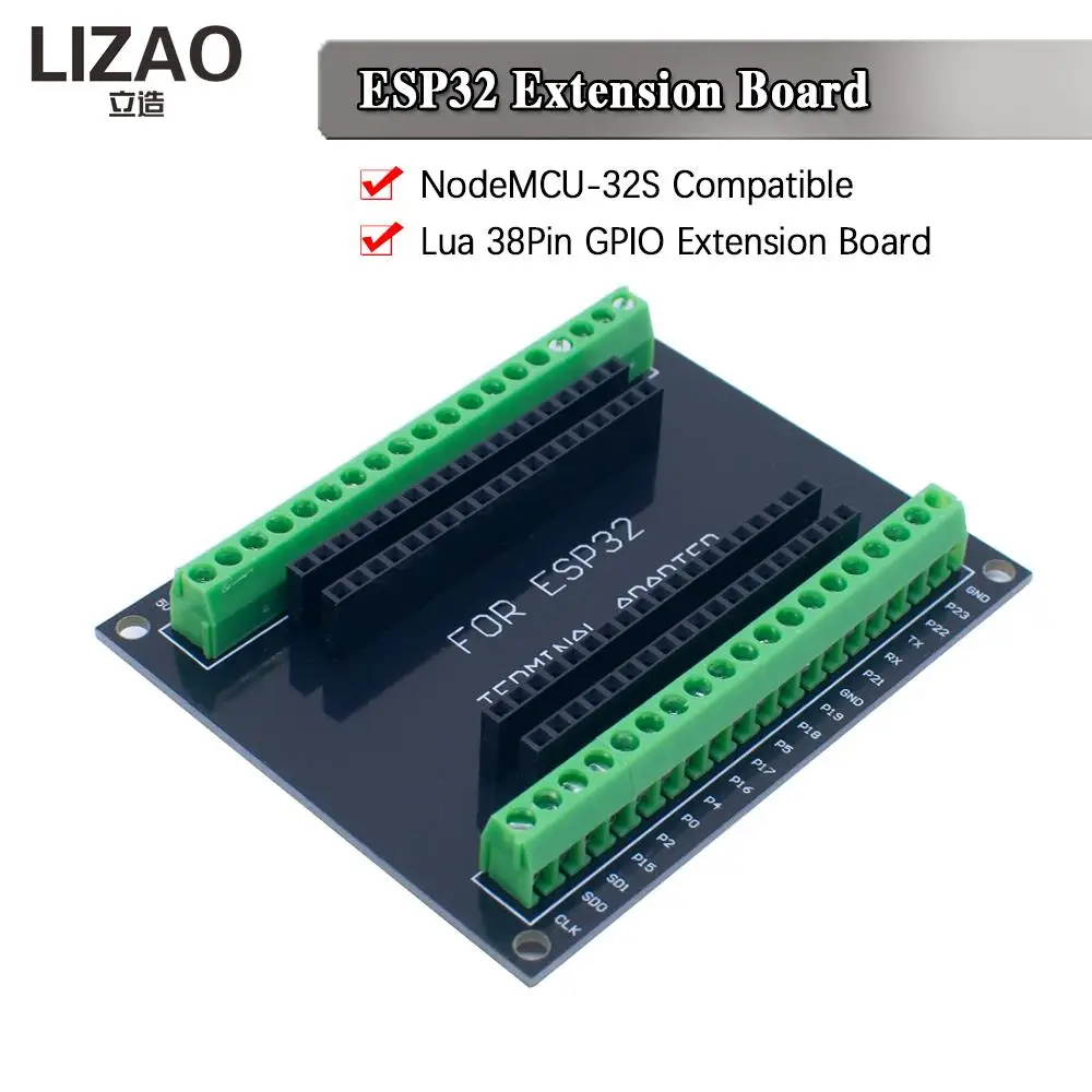 Nuova Edizione Esp32 Breakout Board Per Esp32 Wifi Bluetooth Development Board Nodemcu-32S Lua 38Pin Gpio 1 In 2 Scheda Di Espansione