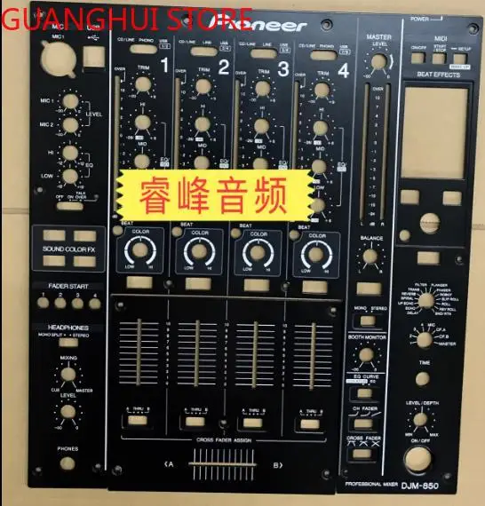 Djm850 Djm-850 Lettore Di Dischi Dj Con Pannello Nero