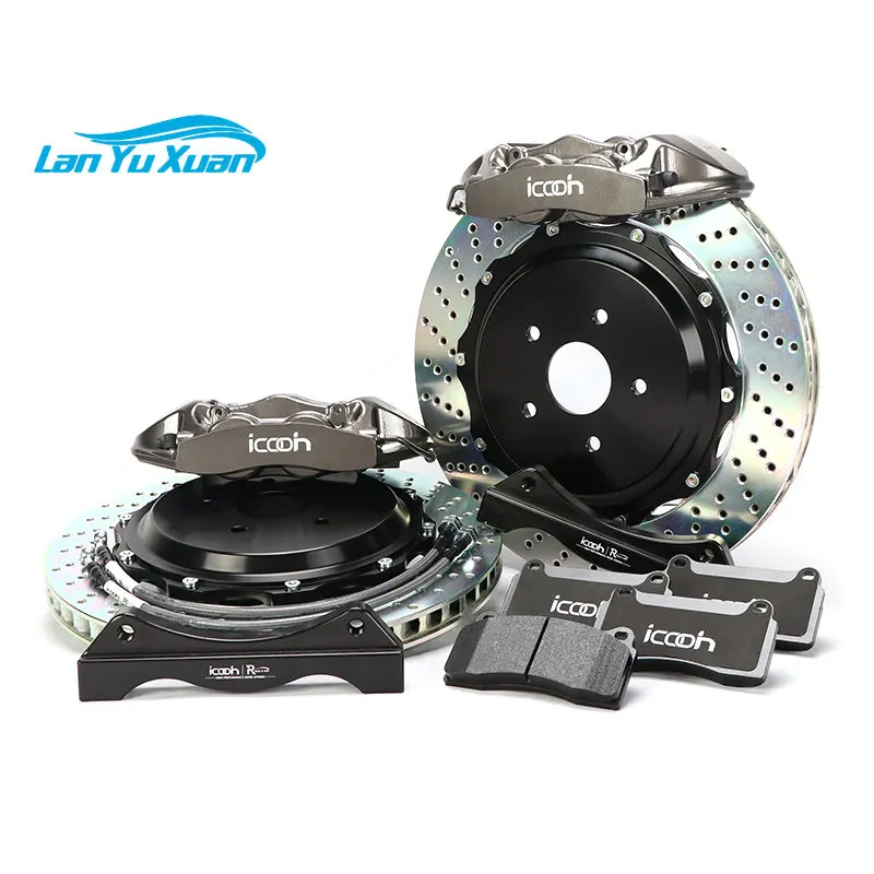 Icoh Auto Da Corsa Di Alto Livello Modificato Ruota Anteriore Gt4 4 Pot Pinza Grande Kit Freno Per Porsche 911