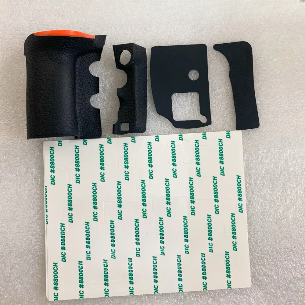 Nuovo Set Di Quattro Pezzi In Pelle Per Nikon D810 Hand Grip Fx Sole Thumb Cover In Gomma Accessori Parte Di Riparazione