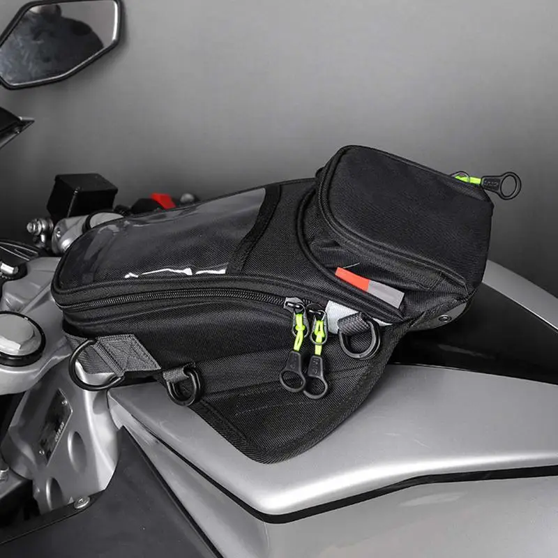 Strong Magnetic Moto Tank Bag Uomo Moto Sella Single Bag Touch Screen Per Telefono Di Grande Capacità