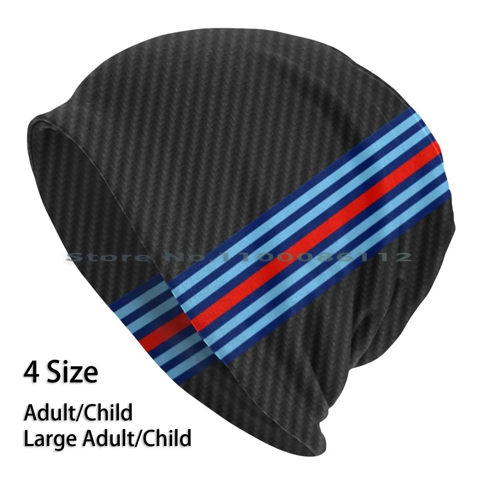 Strisce Da Corsa In Fibra Di Carbonio 3 Berretti Cappello Lavorato A Maglia Carver Racing Castrol Vintage Mini Germany Gp Grand Prix Km Race Nrurburg