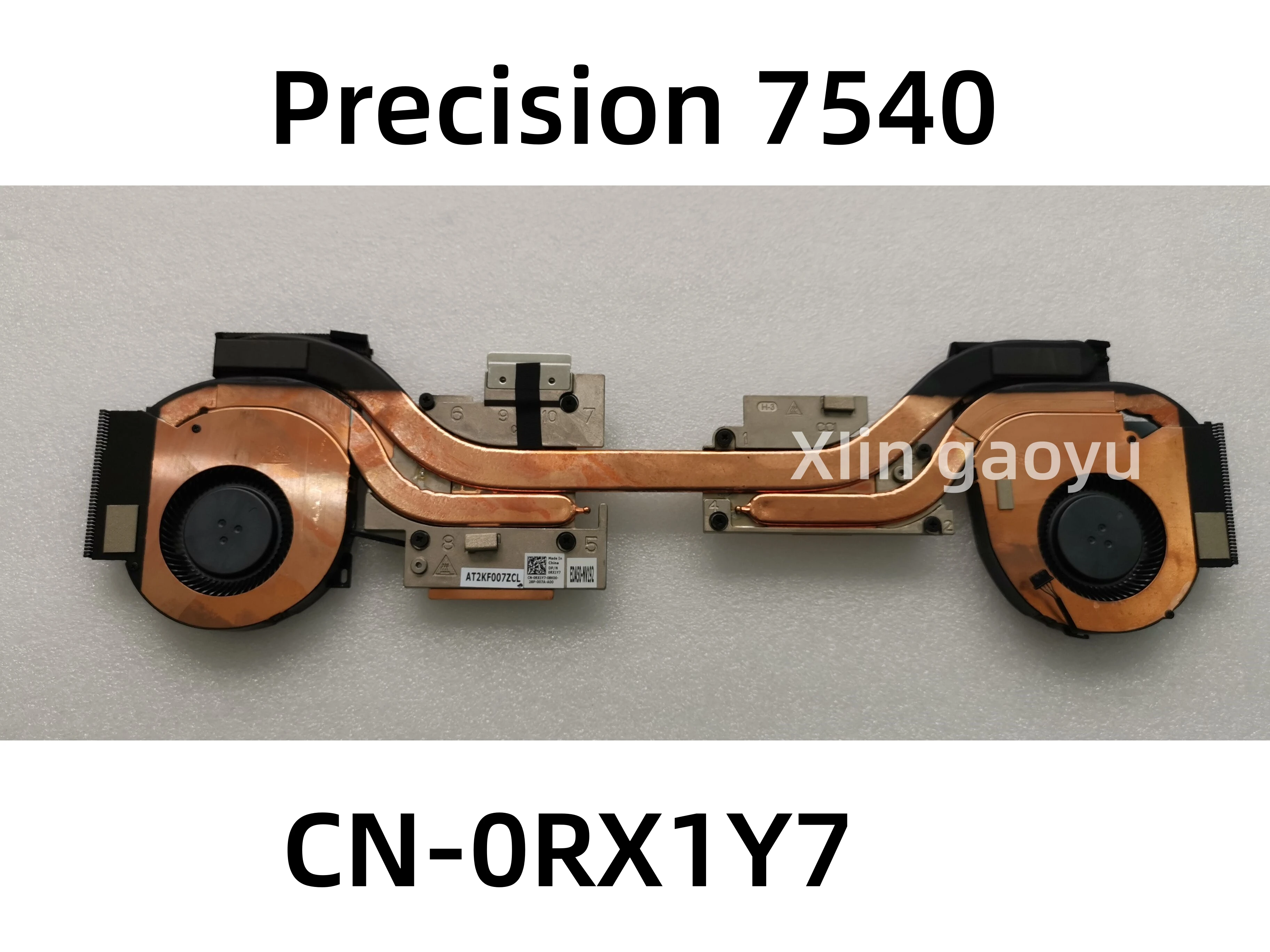Per Dell Precision 7510 Laptop Cooling Dissipatore Di Calore Gruppo Ventola Radiatore Cooler Muslimb Cn-0Rx1Y7 Muslimy1Y7 Test Perfetto