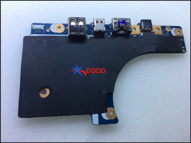 Originale Per Dell Precision 15 7510 Sinistra-Side Usb-C/Usb/Mini Dp Io Board Cha01 Ls-C548P Cjt78 Test Ok