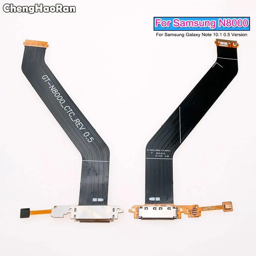 Chenghaoran Porta Caricabatterie Usb Connettore Dock Di Ricarica Cavo Flessibile Per Samsung Galaxy Note 10.1 N8000 Gt-N8000 0.5 Versione