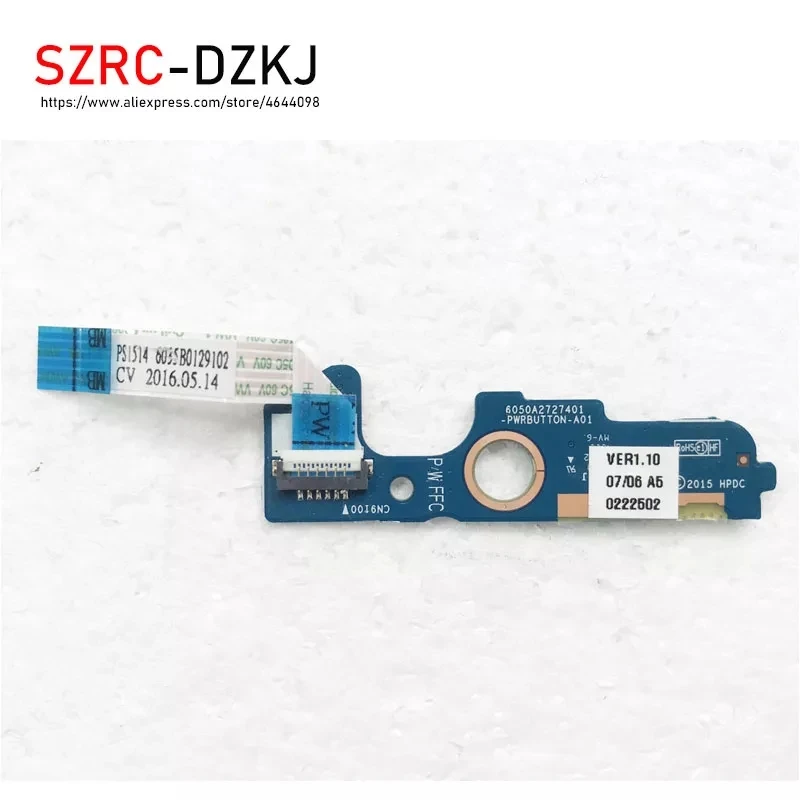 Szrcdzkj Original For Hp Elitebook 840 G3 845 G3 740 G3 745 G3 Switch Board Switch Power Board 6050A2727401