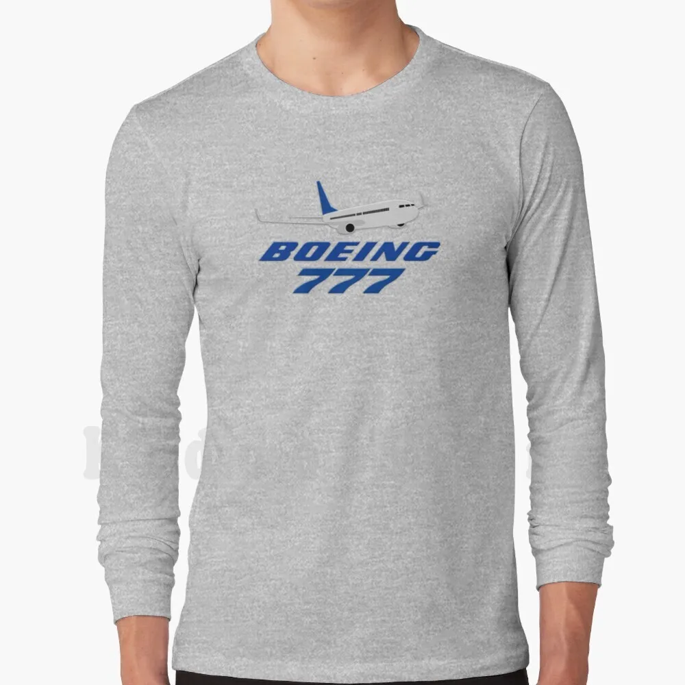Felpe Con Cappuccio Boeing 777 Manica Lunga Boeing Airbus Cessna Aereo Aereo Volare Volare Aviazione Pilota Capitano