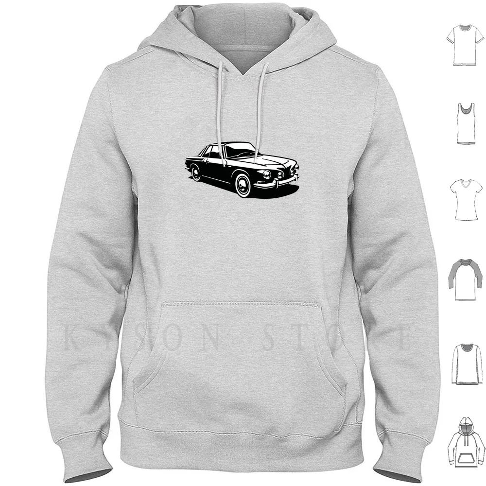 Karmann Ghia Tipo 34 Felpe Con Cappuccio Manica Lunga Karmann Ghia Karmann Ghia Car Beetle Car Sports Car
