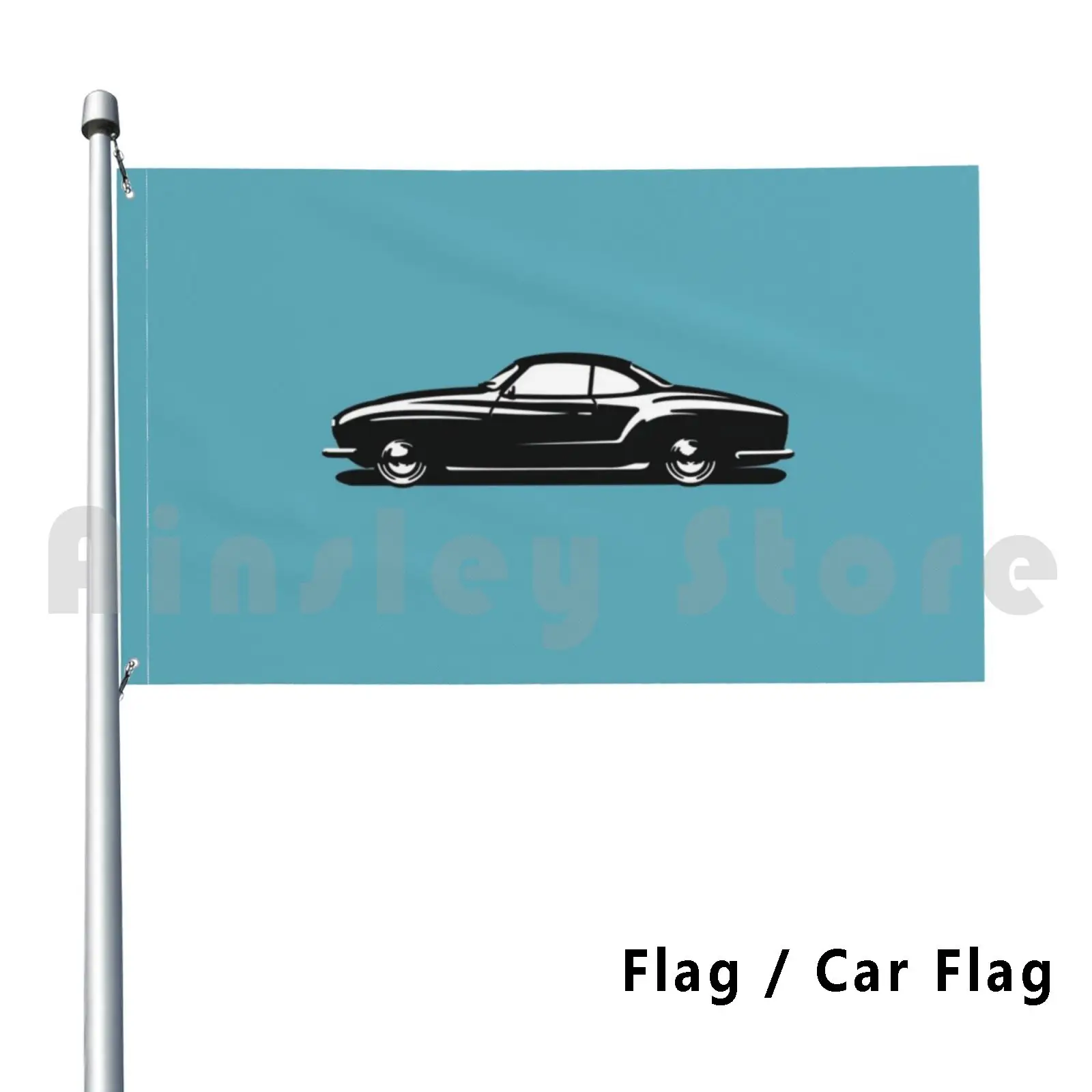 Karmann Ghia Tipo 14 Bandiera Bandiera Auto Stampa Personalizzata Karmann Ghia Karmann Ghia Car Beetle Car Sports Car Cabriolet