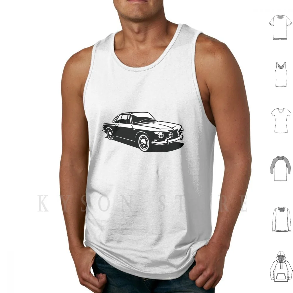 Karmann Ghia Tipo 34 Canotte Gilet 100% Cotone Karmann Ghia Karmann Ghia Car Beetle Car Sports Car