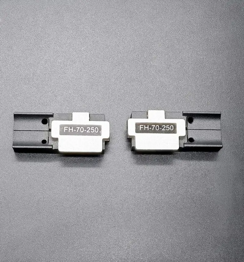 Supporto In Fibra Singola Fh-70-250 Per Giuntatrice A Fusione Di Nastro Fujikura Fsm-70R Fsm-70R + Fsm-88R Per Morsetto In Fibra Nuda 250Um A Coppia