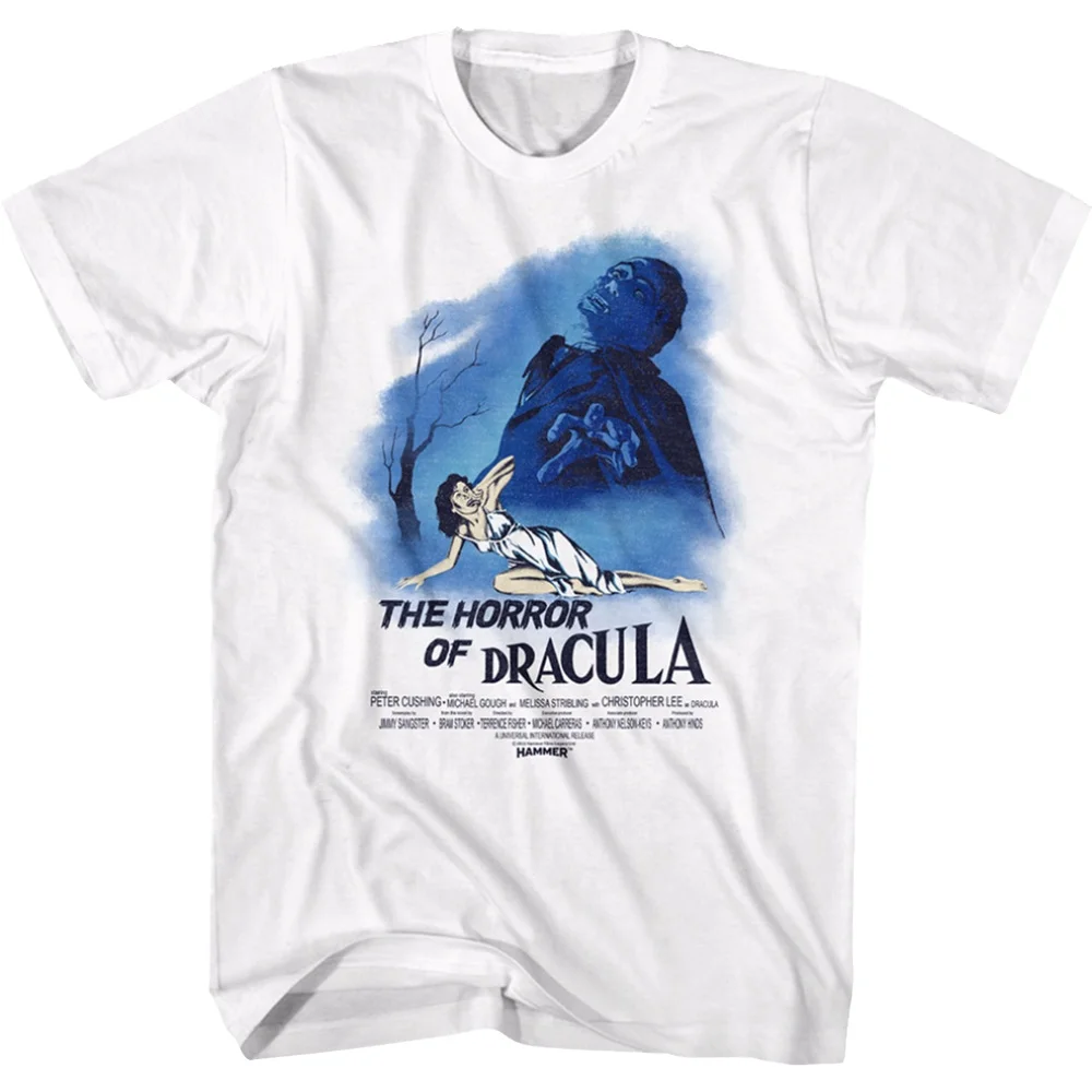 The Horror Of Dracula Classic Poster Hammer Films T-Shirt