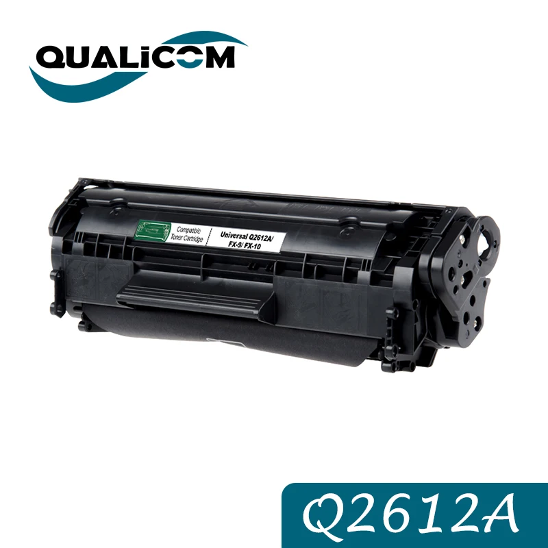 Cartuccia Toner Compatibile Qualicom 12A Q2612A Per Hp Laserjet 1010 1012 1015 1018 1020 1022 3015 3020 3030 3050 3052 3055