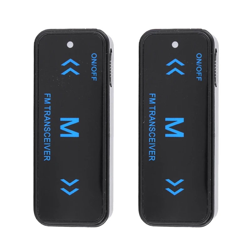 2 Pz Talkie Walkie Protable Talkie Walkie Mini Talkie Walkie Adulto Radio Bidirezionale Giocattolo 0.5W Uhf 400-480Mhz