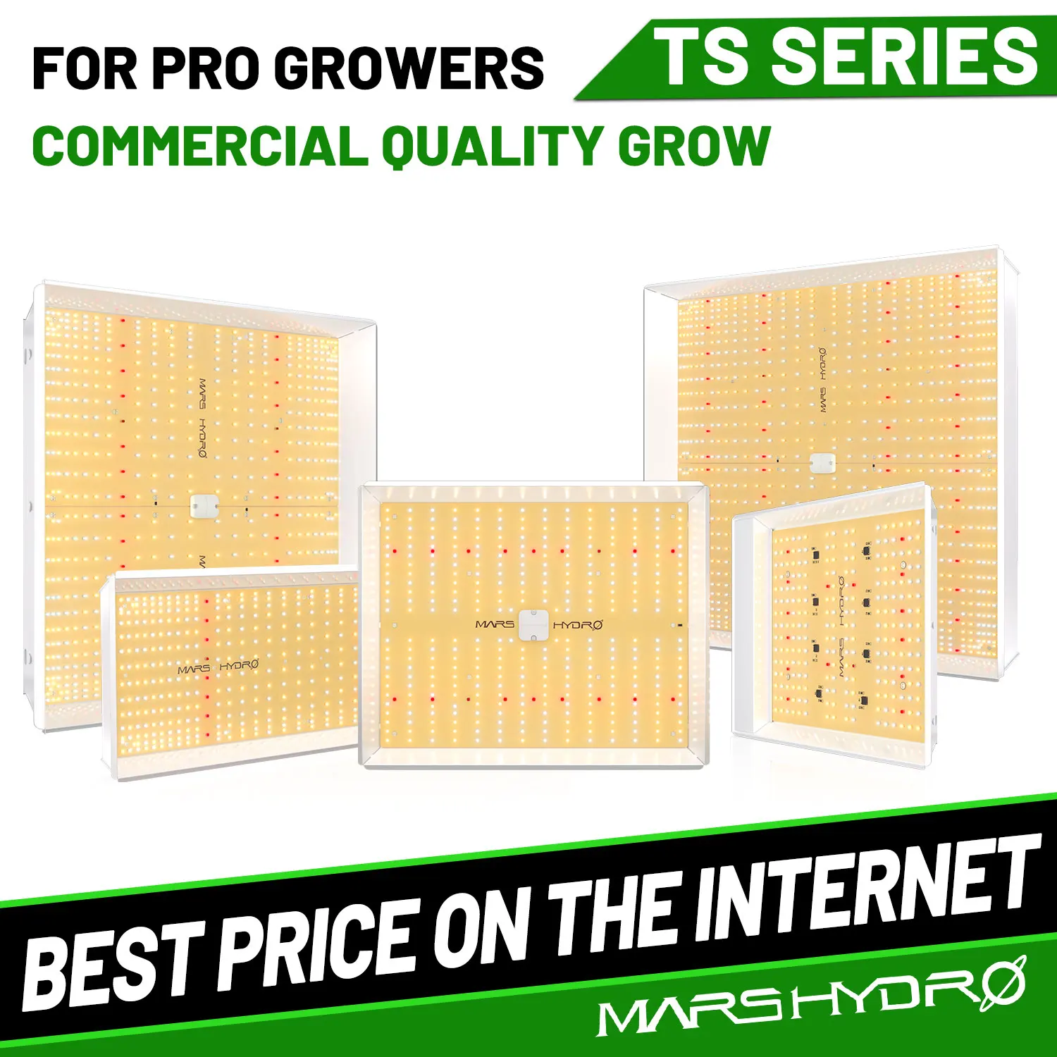 2023 Mars Hydro Ts 600 1000 2000 3000 Luce Per Coltivazione Led A Spettro Completo Aggiornata Sunlike Hps Quantum Per Piante D'Interni Veg Fiori, Fito