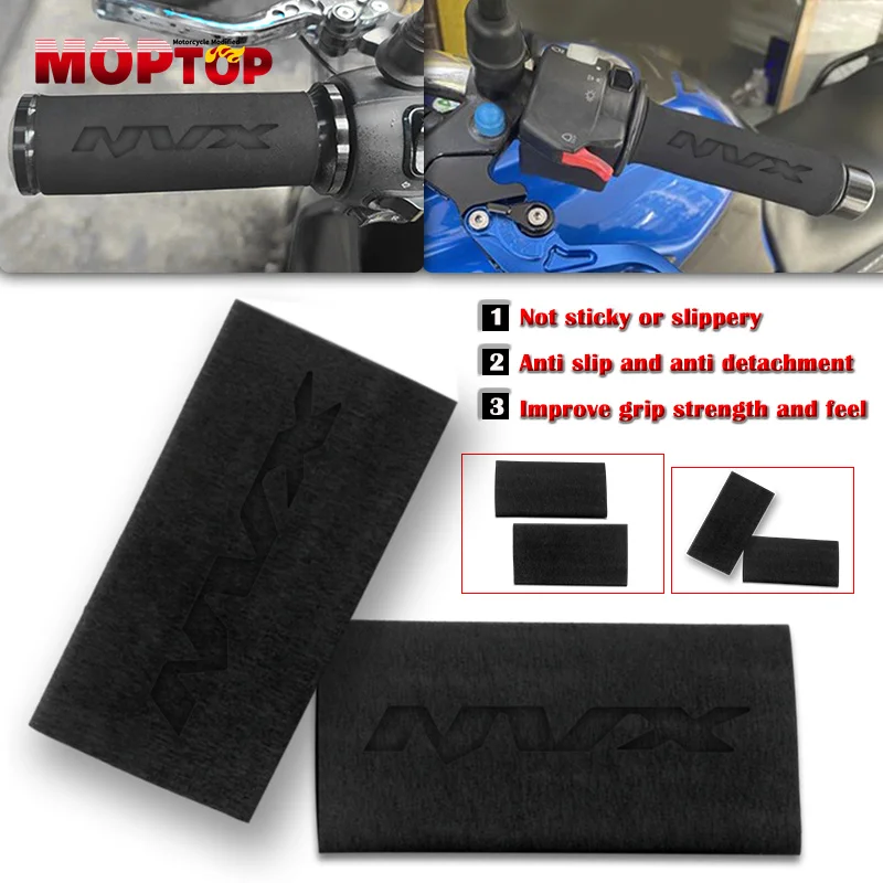 Per Yamaha Aerox 125 155 Vnx 125 155 Universale Moto Manubrio Manicotto Impugnatura Antiscivolo Vibrazione Manopole Copertura Leva Guanto
