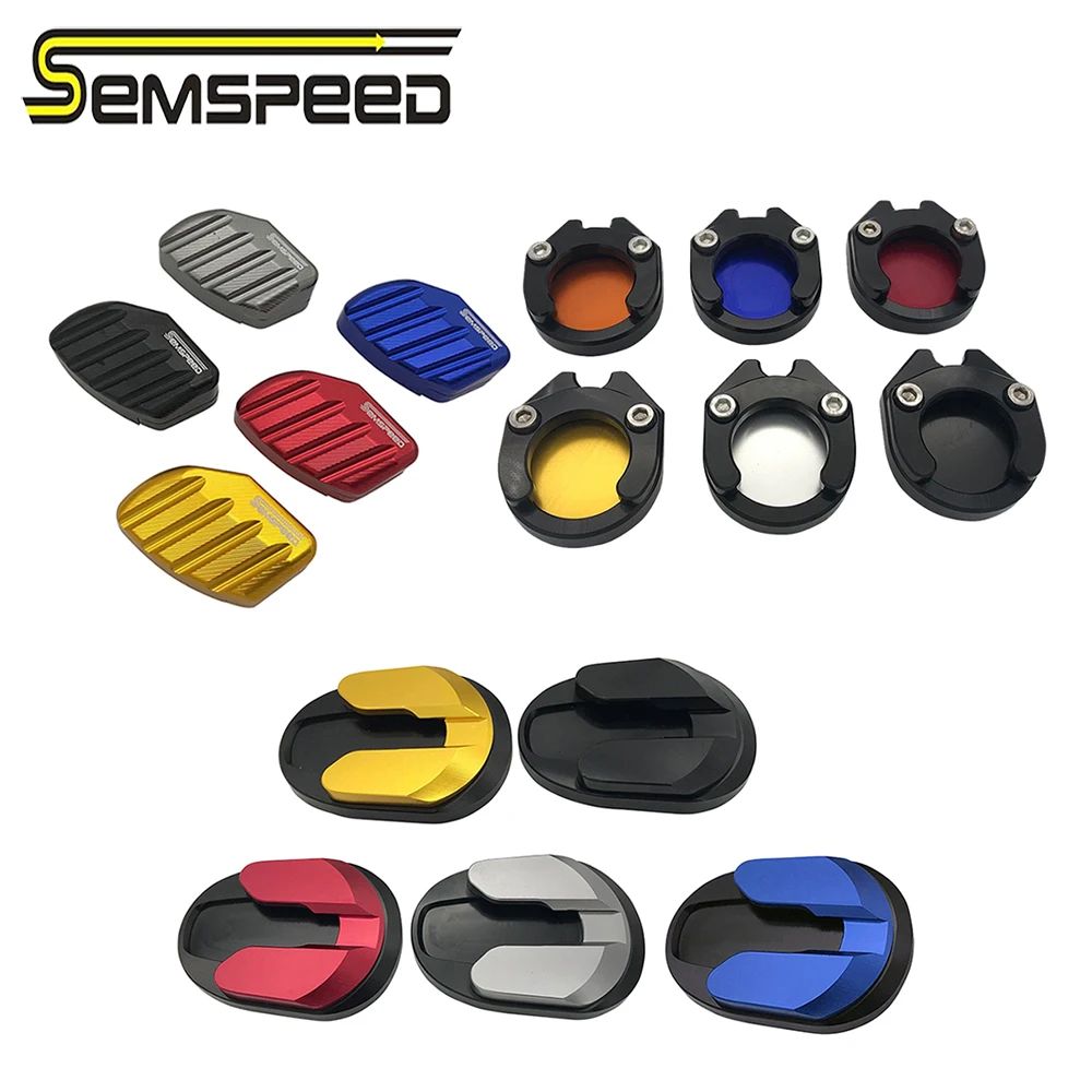 Kit Cavalletto Laterale Moto Per Yamaha Nvx155 125 150 Aerox Aerox155 125 Cuscinetti Prolunga Cavalletto Grande Cavalletto Cavalletto Ingranditore Pad