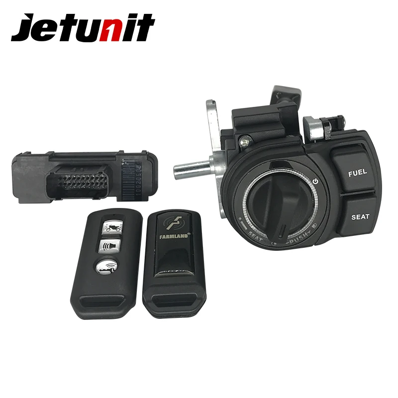 Blocco Moto Per Terreni Agricoli Smart Lock Assy Per Yamaha Aerox-155,Freego B65-H2501-10 Accessori Moto