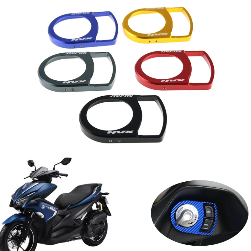Moto Copertura Di Interruttore Di Accensione Interruttore A Chiave Anello Di Protezione Nvx 155 Nvx-155 Nvx155 Aerox155 Aerox Gr 155 Gdr155