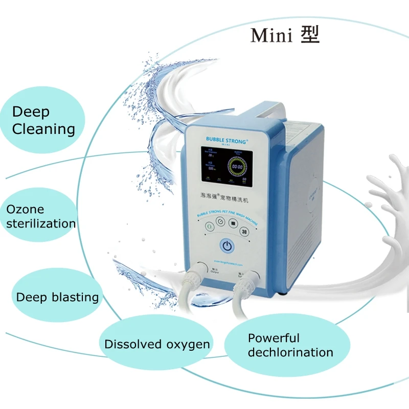 Bubble Bath Machine Micro-Nano Bubble Pet Spa Milk Bath Macchina Da Bagno Per La Pulizia Speciale Per Cani E Gatti Pet Spa Bath