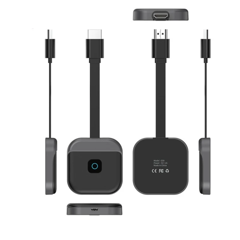 Adattatore Dongle Per Display Wireless Streaming Semplice Video Da Laptop, Pc, Telefono Proiettore X3Uf